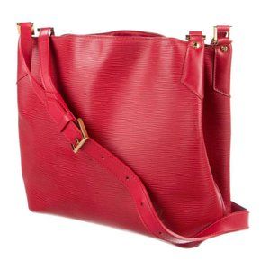 Louis Vuitton Mandara Epi Mm Red Cross Body Bag